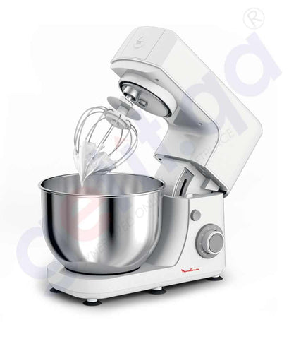 BUY MOULINEX MASTERCHEF ESSENTIAL KITCHEN MACHINE, 4.8 LTR CAPACITY, 3 PASTRY ATTACHMENTS, 800W QA150127 IN QATAR | HOME DELIVERY WITH COD ON ALL ORDERS ALL OVER QATAR FROM GETIT.QA