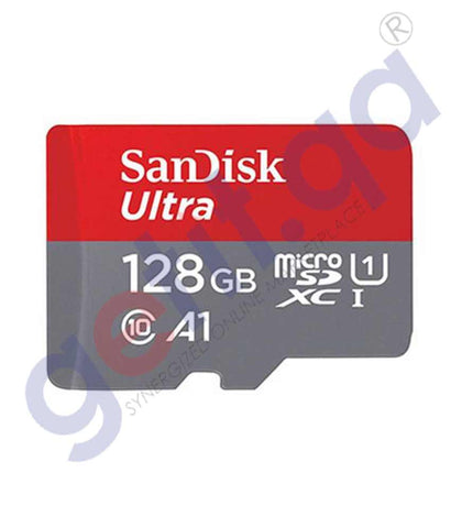 SANDISK SDSQUAR-128GB-GN6MN ULTRA MICROSDHC 100MB/S