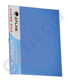 Files, Dividers & Folders - ATLAS CLEAR FILE A4 ASST.