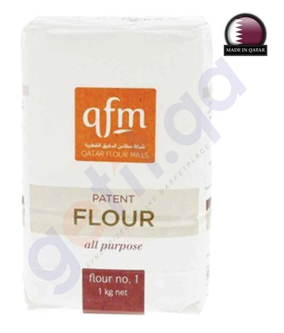 BUY QFM FLOUR NO.1 ALL PURPOSE IN QATAR | HOME DELIVERY WITH COD ON ALL ORDERS ALL OVER QATAR FROM GETIT.QA