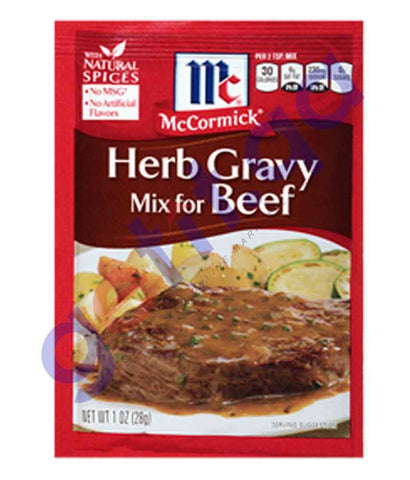 FOOD - BEEF & HERB GRAVY MIX