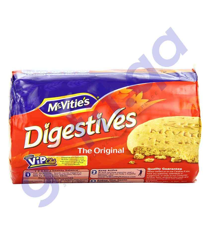 Buy MC-Vities Digestives Original 250g, 400g Online Qatar