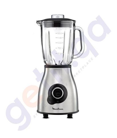 BUY MOULINEX 1.75 LITRES HEAVY DUTY BLENDER LIQUIDIXER- LM850D27 IN QATAR | HOME DELIVERY WITH COD ON ALL ORDERS ALL OVER QATAR FROM GETIT.QA