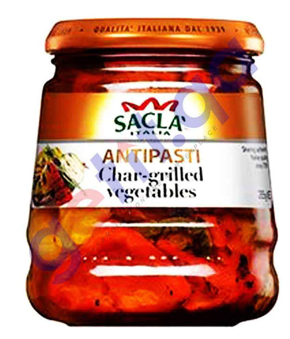 FOOD - SACLA   MIXED CHAR GRILLED VEGETABLE