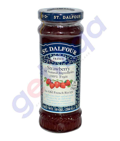 BUY ST DALFOUR STRAWBERRY 284GM IN QATAR | HOME DELIVERY WITH COD ON ALL ORDERS ALL OVER QATAR FROM GETIT.QA