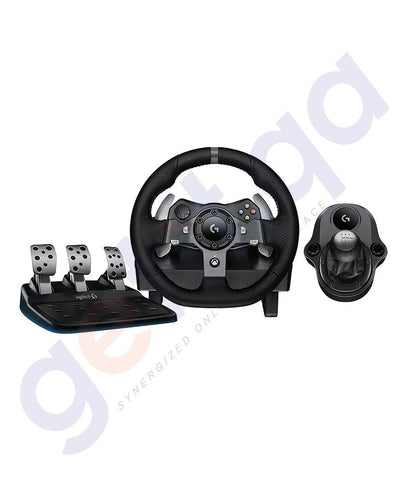 GAMING ACCESSORIES - LOGITECH G920 DRIVING FORCE RACING WHEEL + G DRIVING FORCE SHIFTER