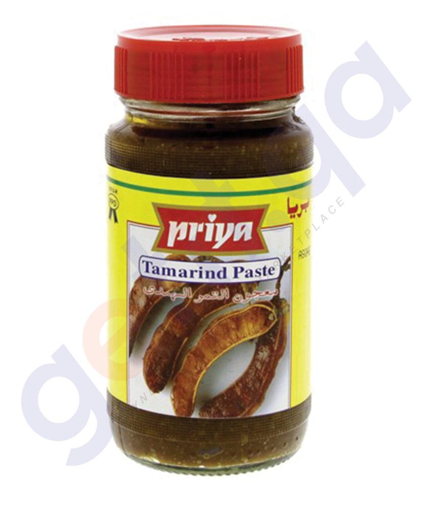 BUY PRIYA TAMARIND PASTE - 300GM IN QATAR | HOME DELIVERY WITH COD ON ALL ORDERS ALL OVER QATAR FROM GETIT.QA