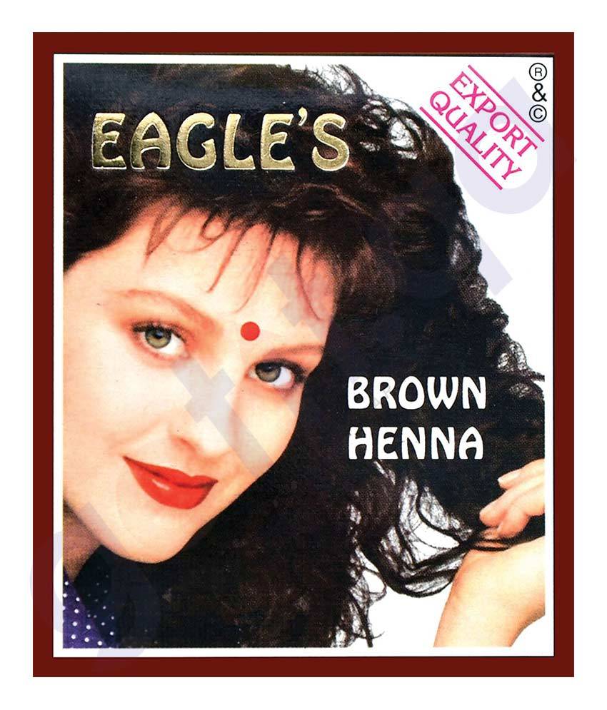 HAIR COLOR - EAGLE'S HENNA BROWN HAIR COLOR
