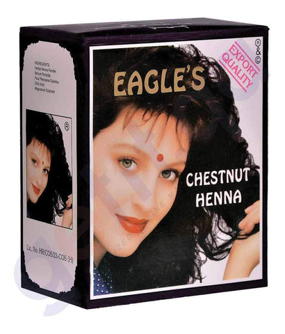 HAIR COLOR - EAGLE'S HENNA CHESTNUT HAIR COLOR