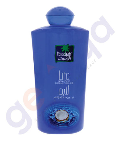 Shop Online- Buy Parachute Coconut Hair Oil Lite in Qatar