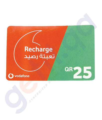 SHOP FOR VODAFONE RECHARGE VOUCHER 25 ONLINE IN QATAR