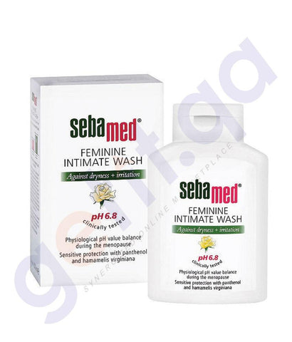 BUY SEBAMED FEMININE INTIMATE WASH MP 200ML IN QATAR | HOME DELIVERY WITH COD ON ALL ORDERS ALL OVER QATAR FROM GETIT.QA