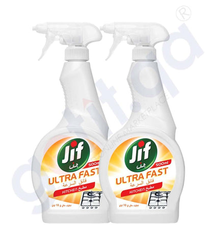 Buy Jif UF 500ml Kitchen Spray TP Online Doha Qatar