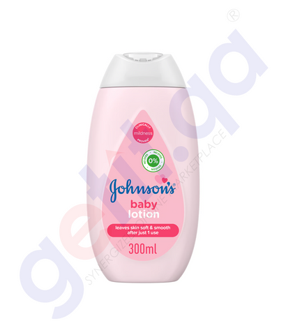 BUY JOHNSON'S BABY LOTION 300 ML IN QATAR | HOME DELIVERY WITH COD ON ALL ORDERS ALL OVER QATAR FROM GETIT.QA