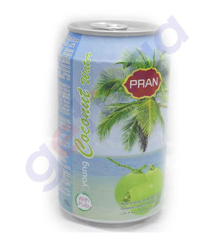 BUY PRAN COCONUT WATER DRINK 300ML CAN IN QATAR | HOME DELIVERY WITH COD ON ALL ORDERS ALL OVER QATAR FROM GETIT.QA