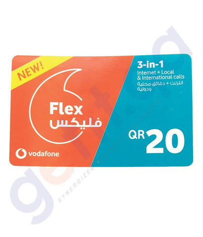 SHOP FOR VODAFONE FLEX 3IN1 20 ONLINE IN QATAR