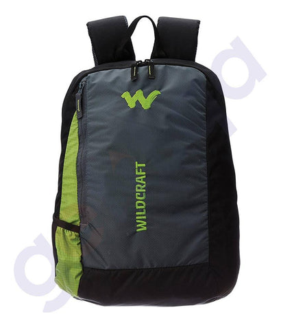BUY WILDCRAFT 20LITRES LAPTOP BACKPACK -LB1 GREEN IN QATAR | HOME DELIVERY WITH COD ON ALL ORDERS ALL OVER QATAR FROM GETIT.QA
