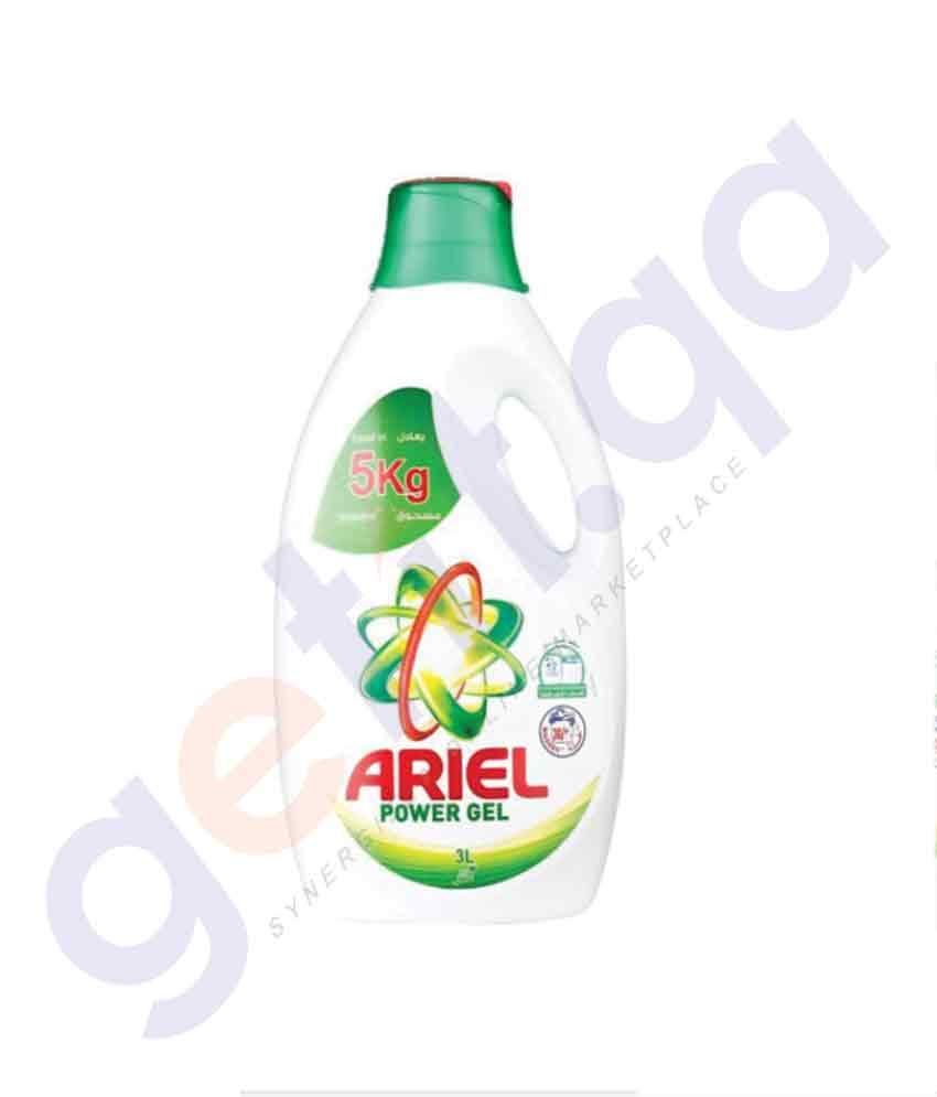Laundry Detergents - ARIEL POWER GEL LIQUID REGULAR