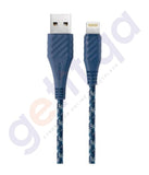 Lightining Cable - ENERGEA NYLO XTREME COMBAT CABLE CHARGE AND SYNC TOUGH LIGHTNING MFI - 1.5M