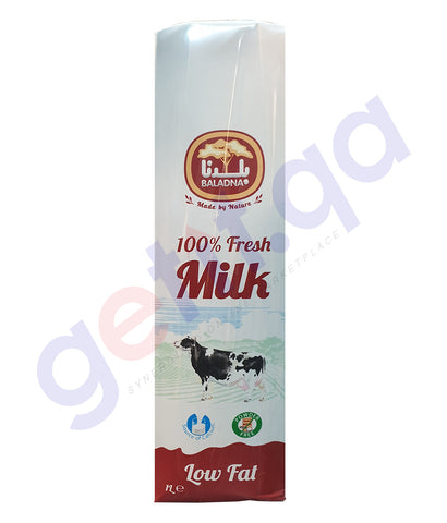 BUY BALADNA LONG LIFE MILK LOW FAT 1 LTR IN QATAR | HOME DELIVERY WITH COD ON ALL ORDERS ALL OVER QATAR FROM GETIT.QA
