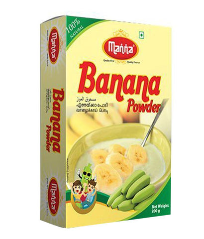 MALTED DRINK - MANNA BANANA POWDER 200GM