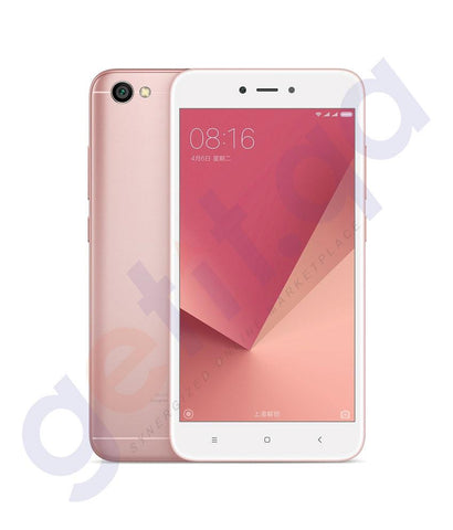 BUY XIAOMI REDMI 5A - 5" DISPLAY- 2GB RAM- 16GB MEMORY-4G- ROSE GOLD IN QATAR | HOME DELIVERY WITH COD ON ALL ORDERS ALL OVER QATAR FROM GETIT.QA