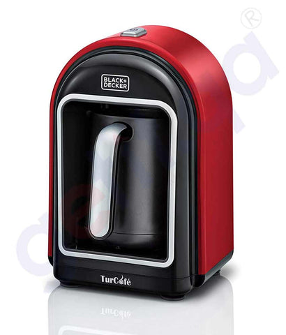 BUY BLACK+DECKER TURKISH COFFEE MACHINE TCM700-B5 IN QATAR | HOME DELIVERY WITH COD ON ALL ORDERS ALL OVER QATAR FROM GETIT.QA