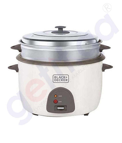 BUY BLACK+DECKER RICE COOKER 4.5 LTR RC4500-B5 IN QATAR | HOME DELIVERY WITH COD ON ALL ORDERS ALL OVER QATAR FROM GETIT.QA