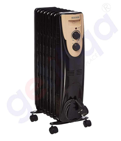 BUY BLACK & DECKER OIL RADIATOR OR07OD-B5 IN QATAR | HOME DELIVERY WITH COD ON ALL ORDERS ALL OVER QATAR FROM GETIT.QA
