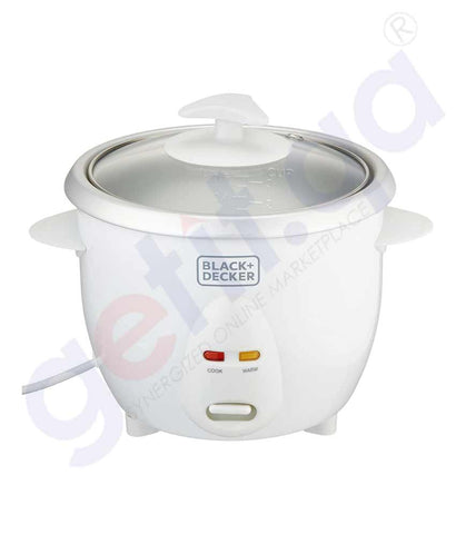 BUY BLACK+DECKER 0.6L AUTOMATIC RICE COOKER RC650-B5 IN QATAR | HOME DELIVERY WITH COD ON ALL ORDERS ALL OVER QATAR FROM GETIT.QA