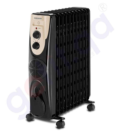 BLACK & DECKER OIL RADIATOR HEATER OR013FD-B5