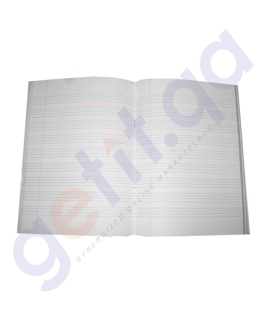 NOTE BOOK & REGISTER - 4 LINE EXERCISE BOOK EB-01817 - 100 SHEETS