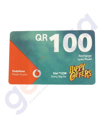SHOP FOR VODAFONE RECHARGE VOCHER 100 ONLINE IN QATAR