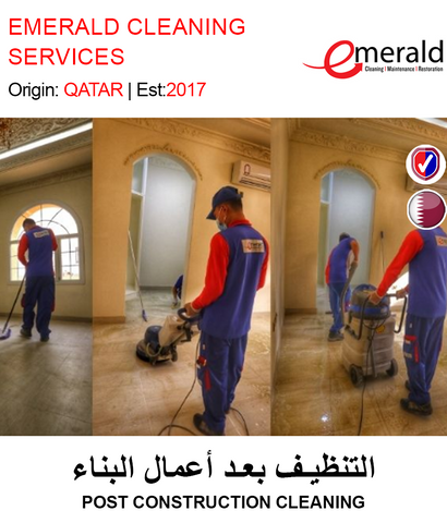 BUY POST CONSTRUCTION CLEANING IN QATAR | HOME DELIVERY WITH COD ON ALL ORDERS ALL OVER QATAR FROM GETIT.QA