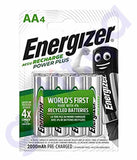 Buy Energizer Recharge Power Plus NH15 AA BP4 Online Doha Qatar