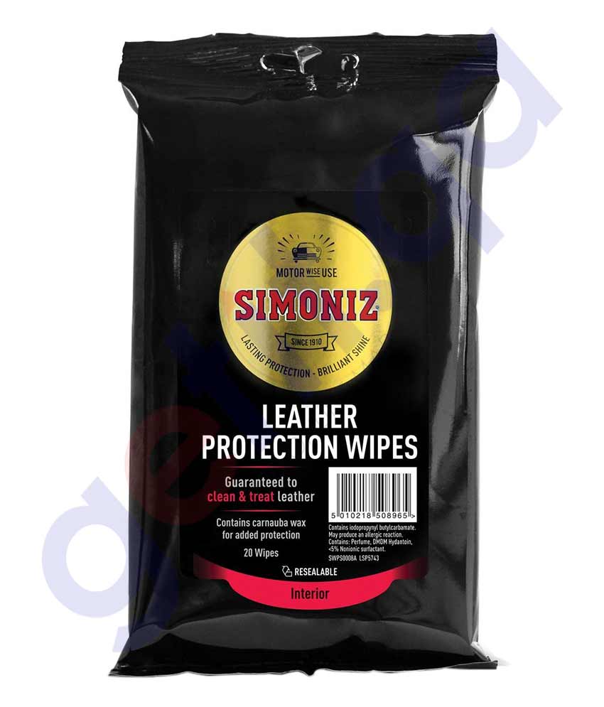 Simoniz Protectant Wipes 50 Wipes