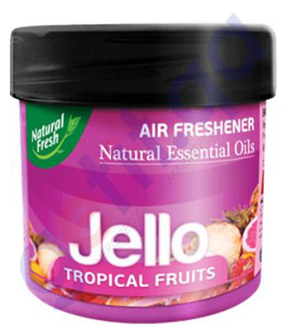 Buy Natural Fresh Air Freshener Oil Jello Tropical Fruits 100ml Doha Qatar