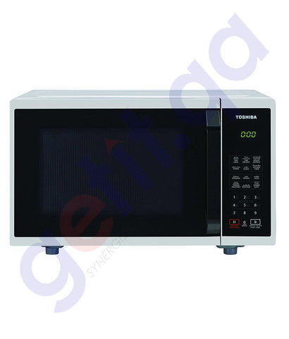 Buy TOSHIBA MICROWAVE OVEN WITH GRILL M SERIES 25LTR CAPACITY MM-EG25P(BK) Doha Qatar
