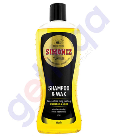 Buy Simoniz Shampoo & Wax 1000ml Price Online in Doha Qatar