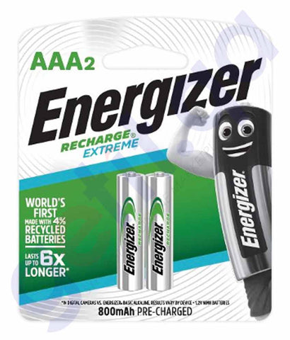 Buy Energizer Recharge Extreme AAA BP2 Online in Doha Qatar