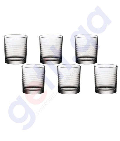 Buy BRC Arena Water Glass 24cl 6pcs Set Price in Doha Qatar