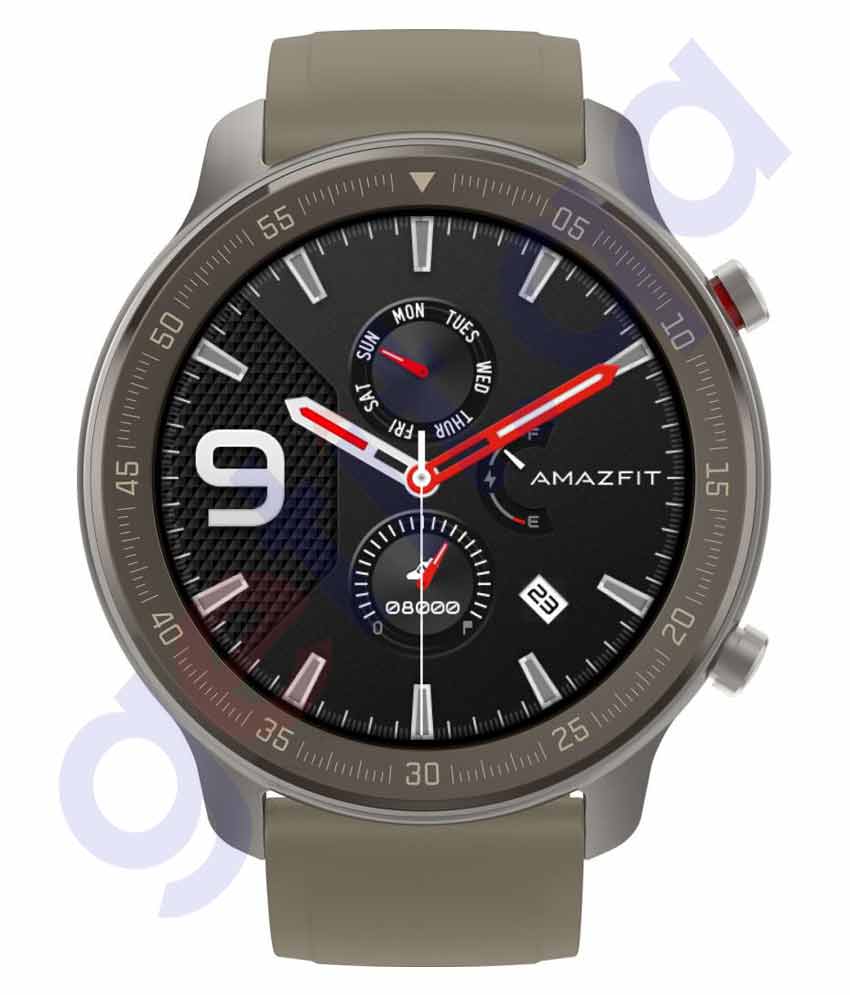 Buy Amazfit GTR 47mm Smartwatch Titanium Price Online in Doha Qatar