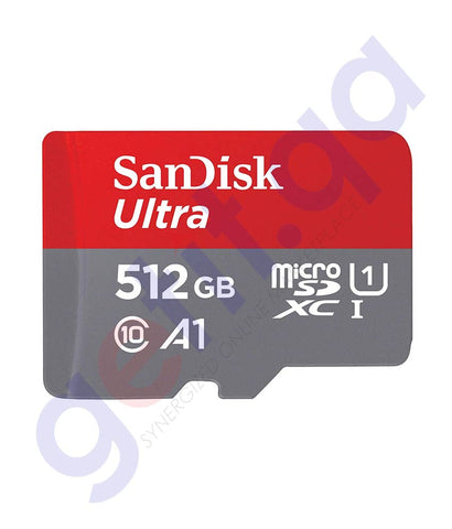 SAN DISK ULTRA MICRO SDXC 512GB U1 C10 SDSQUAR-512G-GN6MN