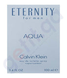BUY CALVIN KLEIN ETERNITY AQUA EDT 100ML FOR MEN IN QATAR | HOME DELIVERY WITH COD ON ALL ORDERS ALL OVER QATAR FROM GETIT.QA