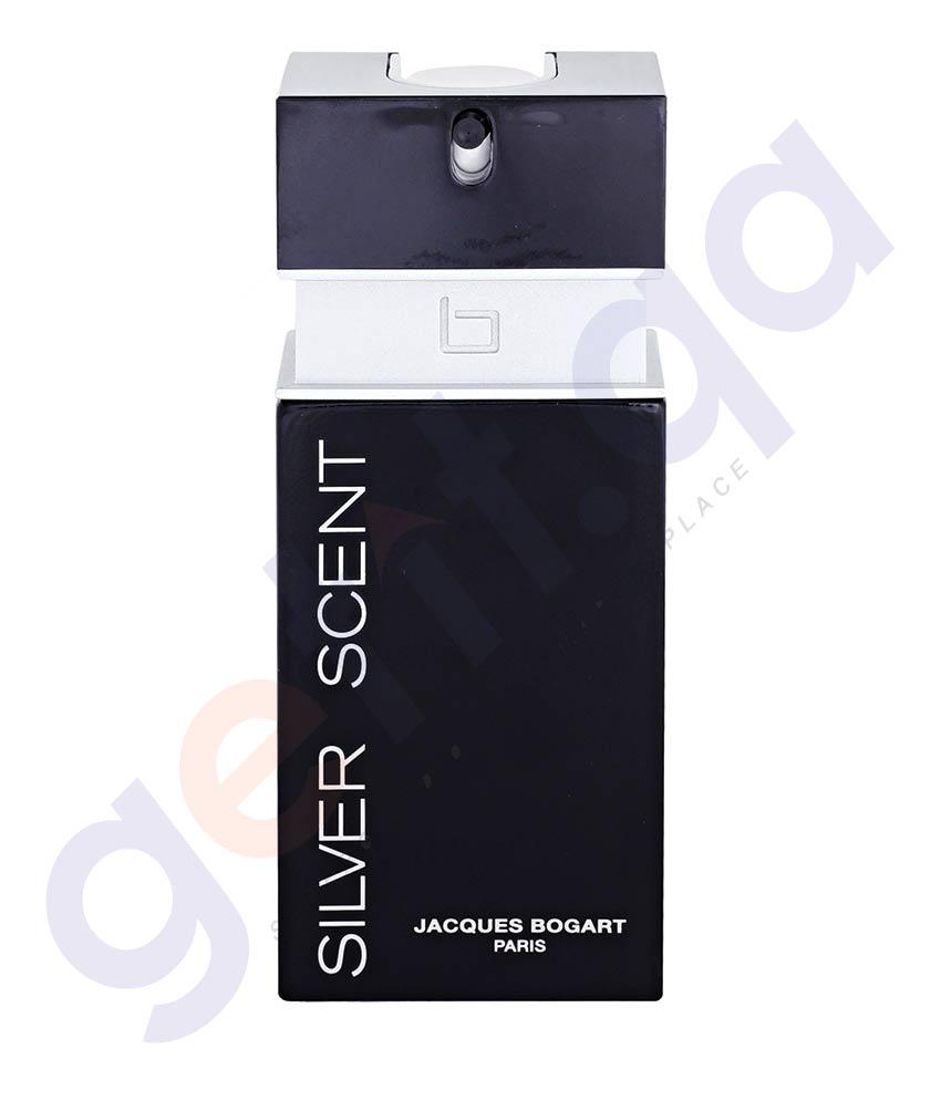BUY JACQUES BOGART 100ML SILVER SCENT EDT FOR MEN IN QATAR | HOME DELIVERY WITH COD ON ALL ORDERS ALL OVER QATAR FROM GETIT.QA