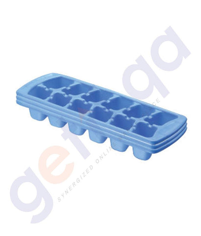 Plastic Products - ICE CUBE TRAY 3 PC. SET  PACK OF 2 - 1609/3