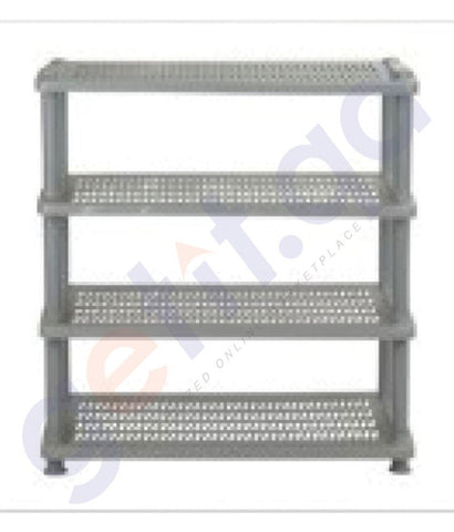 BUY PLASTIC SHOE RACK -4 - 0341 IN QATAR | HOME DELIVERY WITH COD ON ALL ORDERS ALL OVER QATAR FROM GETIT.QA