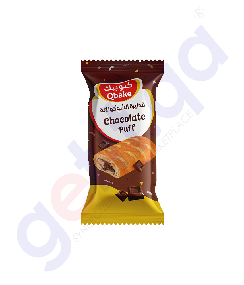 BUY Qbake Chocolate Puff 70gm IN QATAR | HOME DELIVERY WITH COD ON ALL ORDERS ALL OVER QATAR FROM GETIT.QA