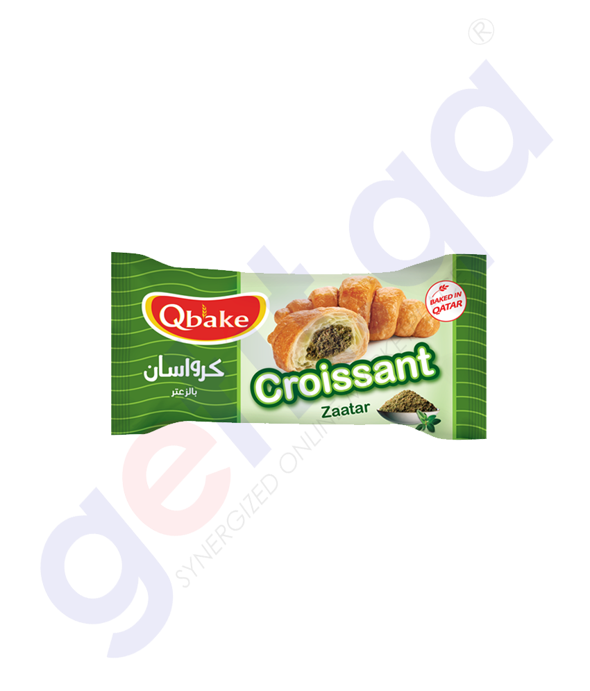 BUY Qbake Croissant Zaatar 60gm IN QATAR | HOME DELIVERY WITH COD ON ALL ORDERS ALL OVER QATAR FROM GETIT.QA