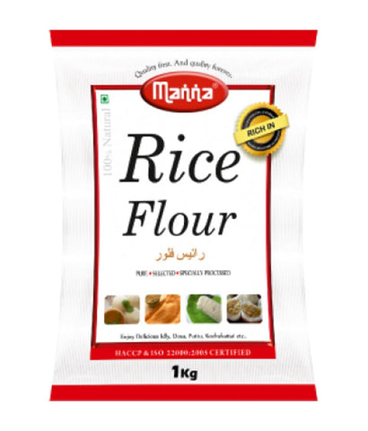 BUY MANNA RICE FLOUR 1KG IN QATAR | HOME DELIVERY WITH COD ON ALL ORDERS ALL OVER QATAR FROM GETIT.QA
